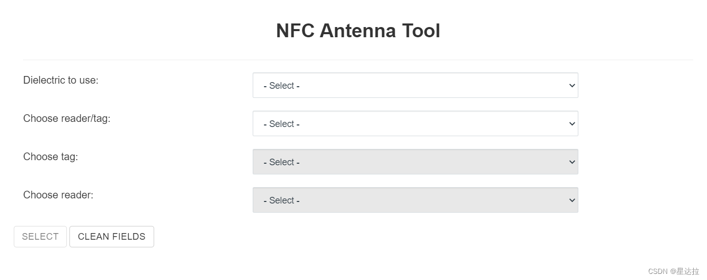 NFC Antenna Tool主界面