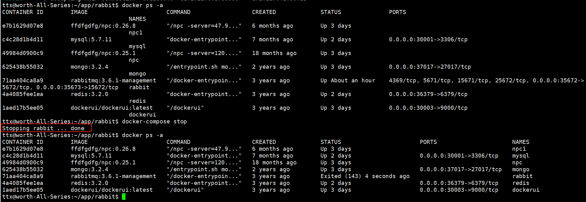 Docker-compose command - Programmer Sought