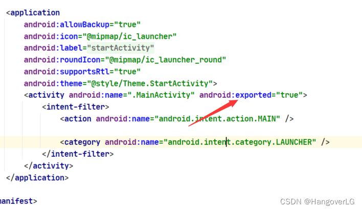 Android 开发 错误 Execution failed for task ‘:app:processDebugMainManifest‘.