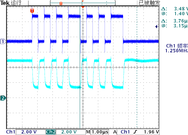 ▲ 图2.2.3  电路参数修改之后输入输出波形