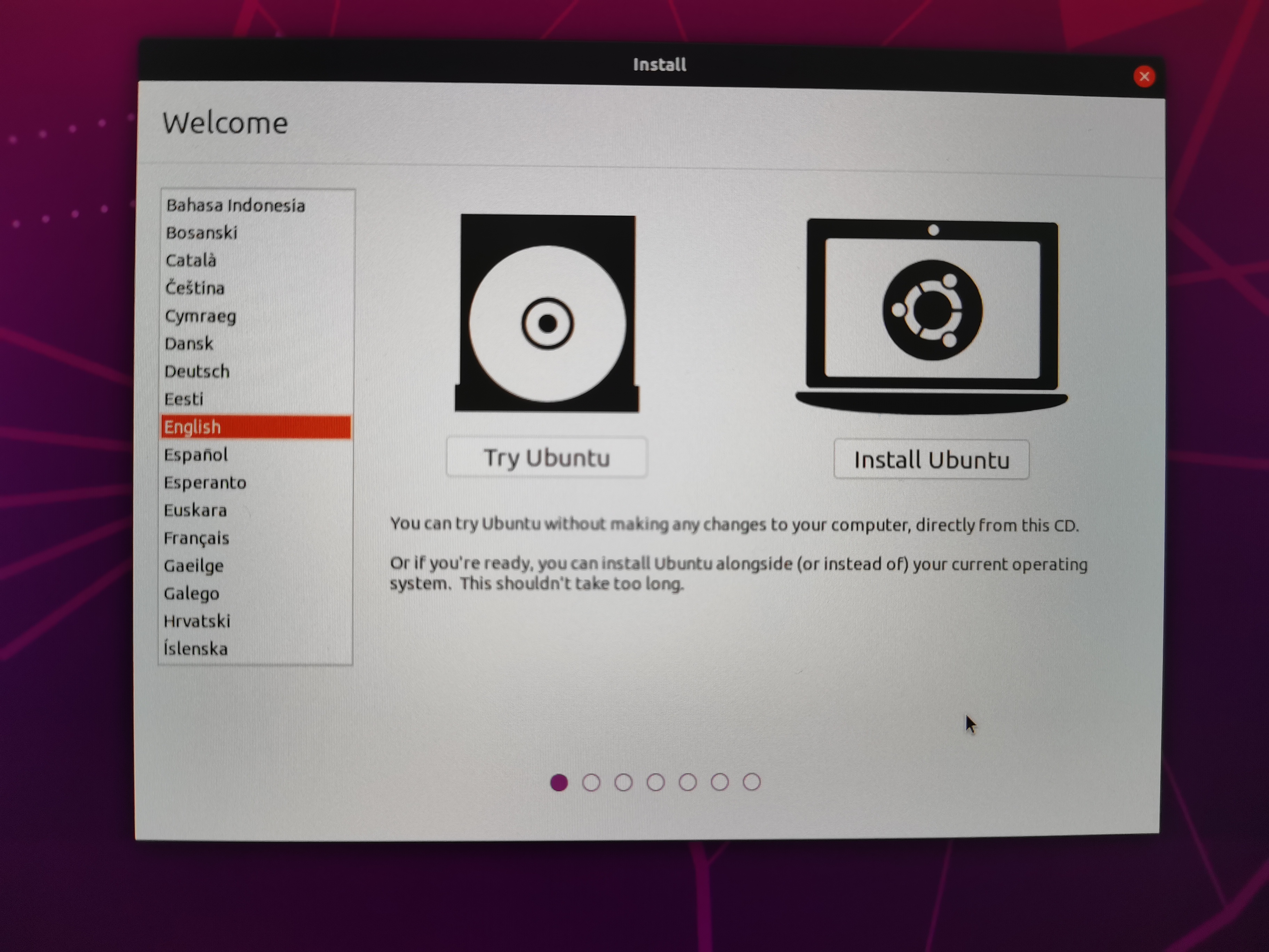 Ubuntu 双系统安装流程