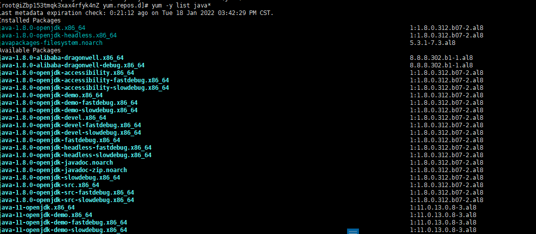 Linux yum Install JDK - Programmer Sought