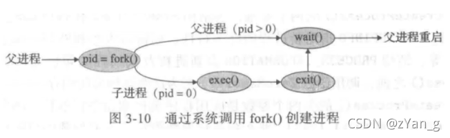 linux操作系统使用fork()创建新进程