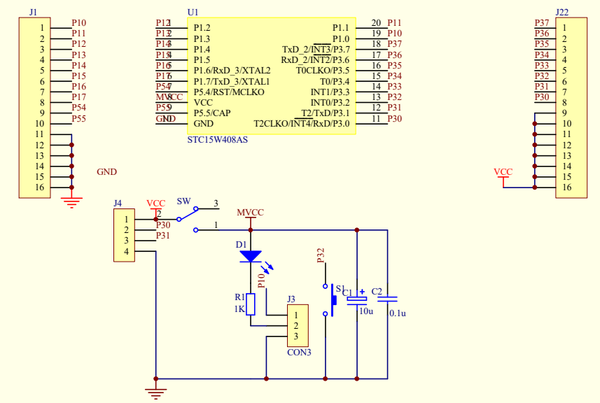 stc15w408as单片机iic驱动096寸oled显示