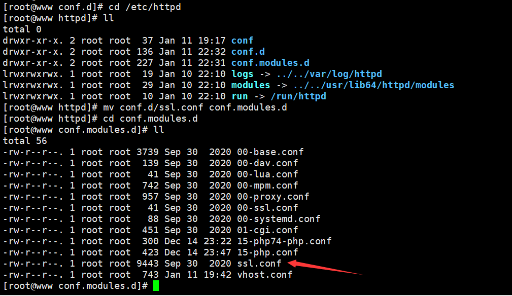 CentOS下给apache服务添加SSL证书_centos apache 安装内网sslCSDN博客