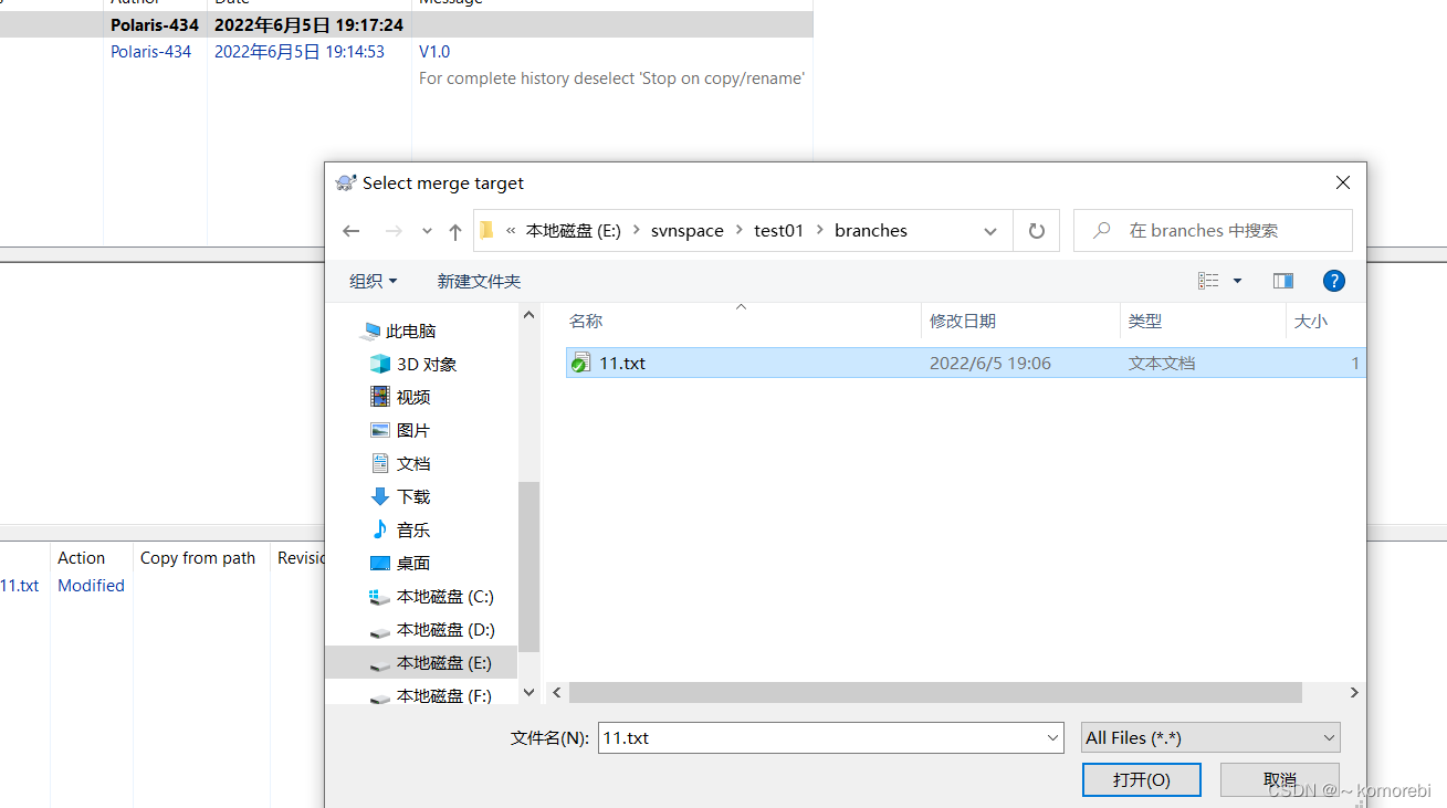 SVN的基本使用_svn更新代码CSDN博客