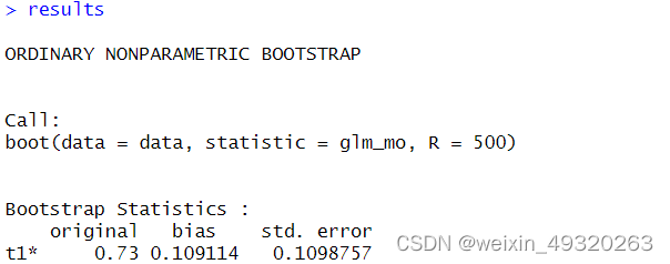 R语言实现Bootstrap验证