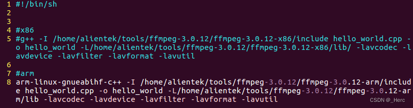问题排查记录-ffmpeg链接libavfilter和libavcodec：未定义的引用