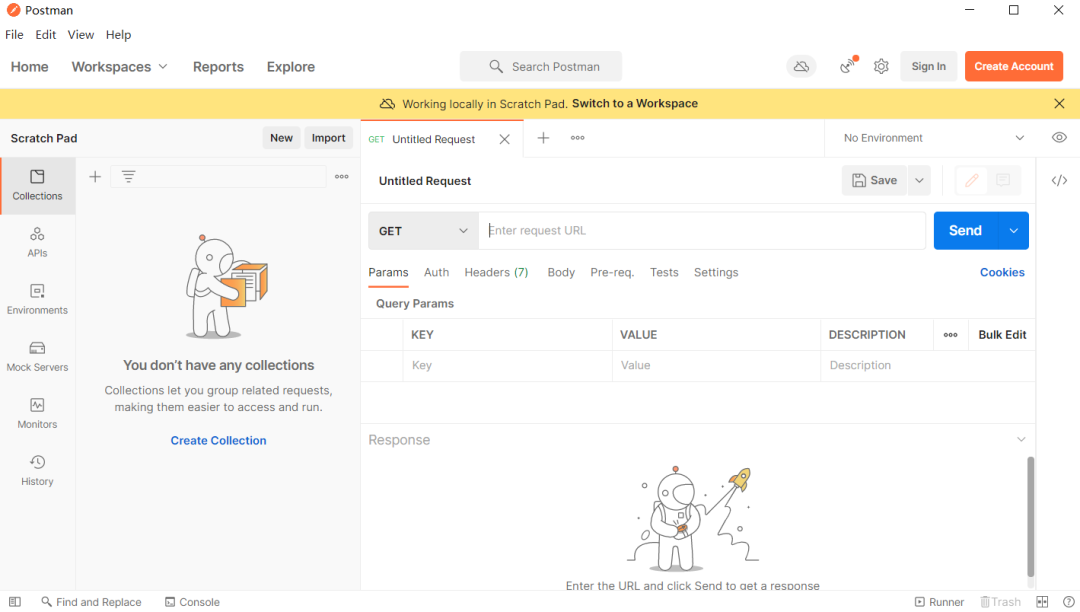 学长：Postman入门教程之工具页面介绍（三）_postman中文版界面-CSDN博客