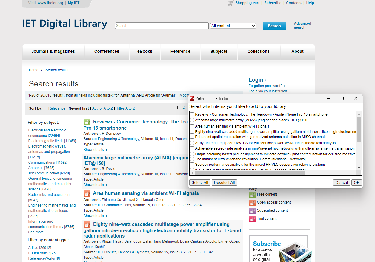 Zotero 