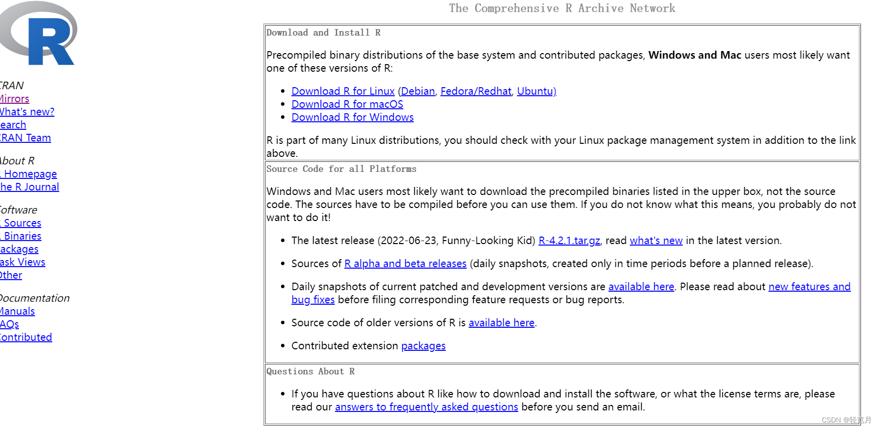 R The R Programming Language CSDN r-the-r-programming-language-csdn