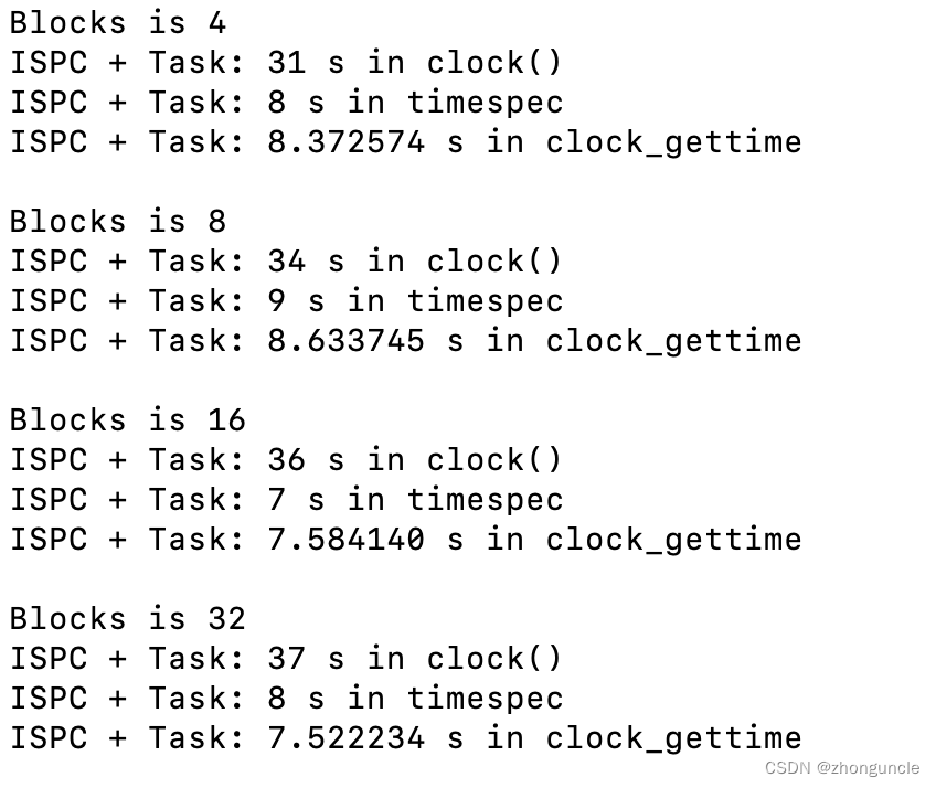 如何在C/C++中测量一个函数或者功能的运行时间（串行和并行，以及三种方法的实际情况对比）