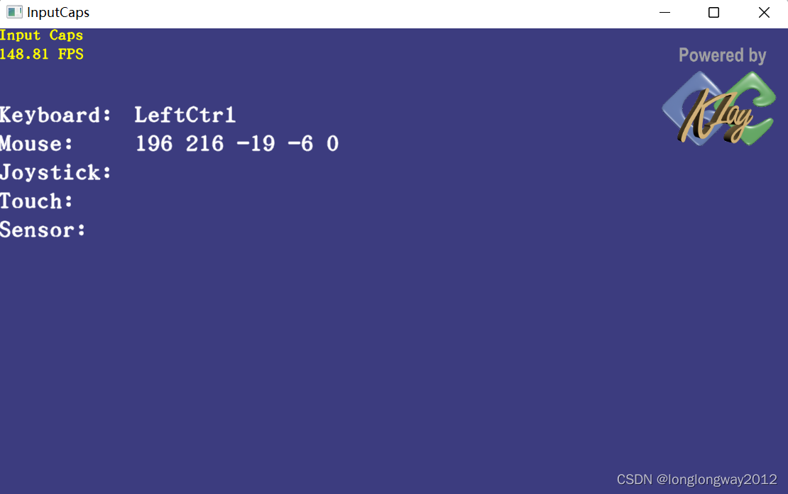 KlayGE-004-InputCaps 例子分析