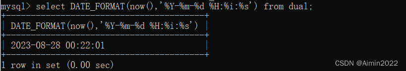 MySQL 特殊语法时间格式以及Greadb连接