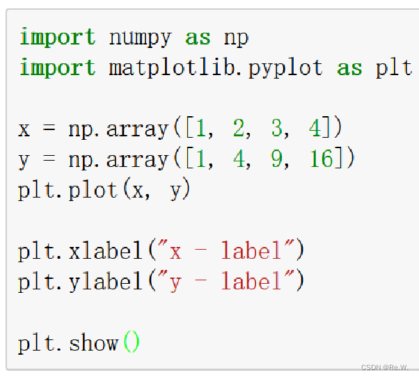 Matplotlib绘图库_conda install matplotlib_Re.W.的博客-CSDN博客 image.