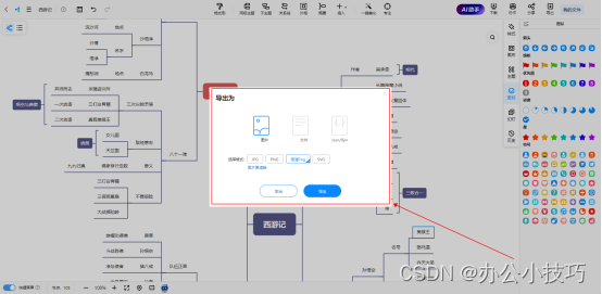 如何绘制西游记思维导图？详细制作步骤看这里