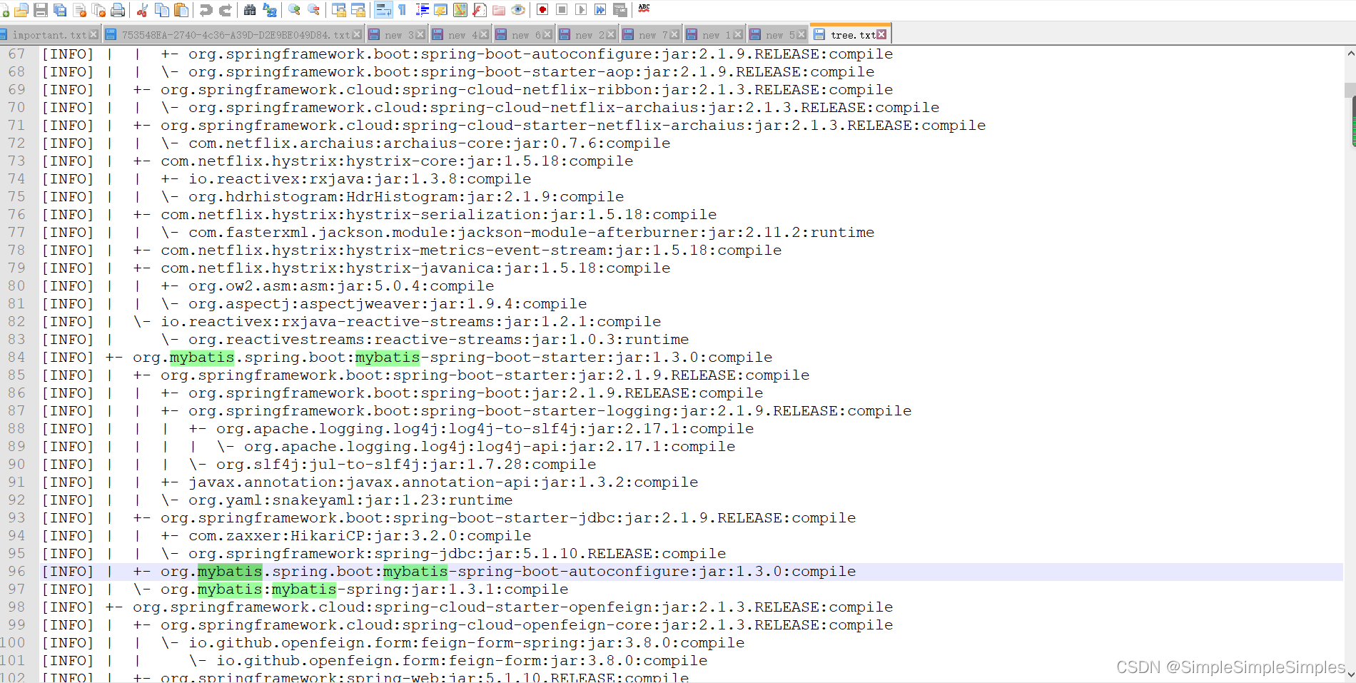 IDEA生成项目maventree依赖目录树结构_idea maven treeCSDN博客
