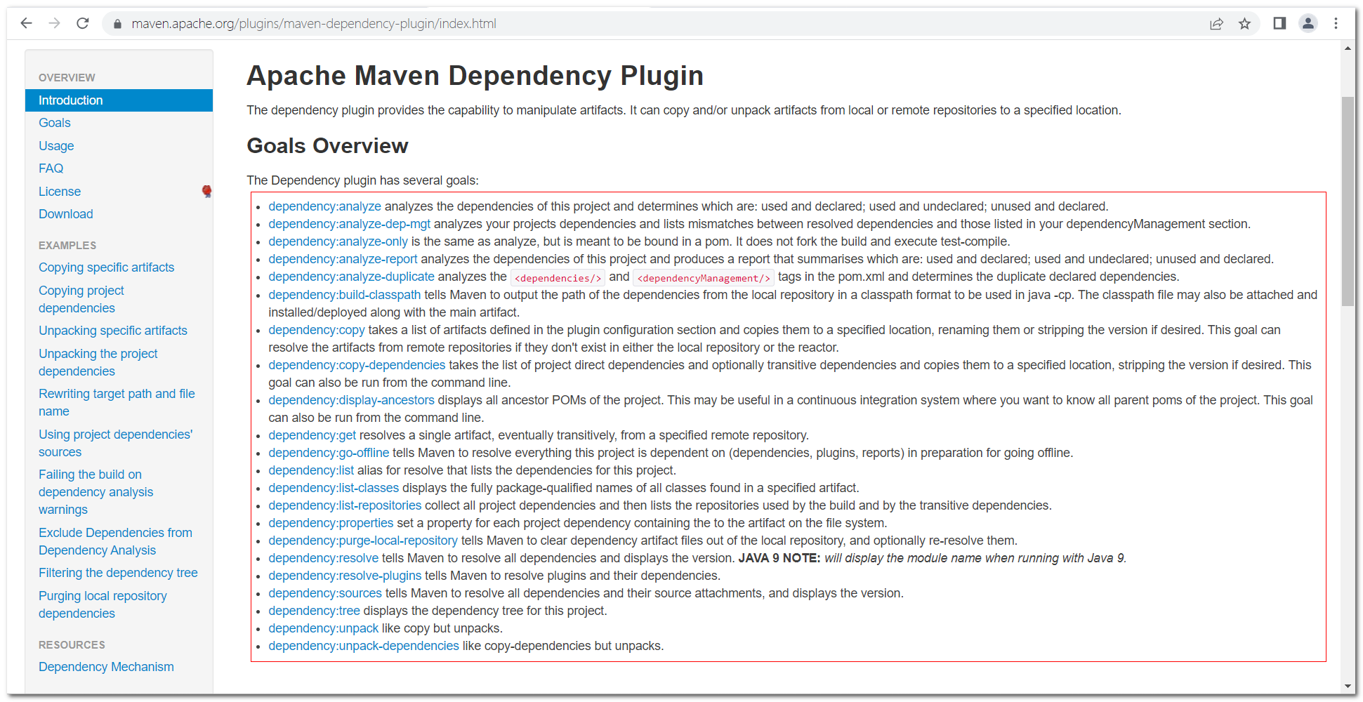 MAVEN - 使用maven-dependency-plugin的应用场景是什么?