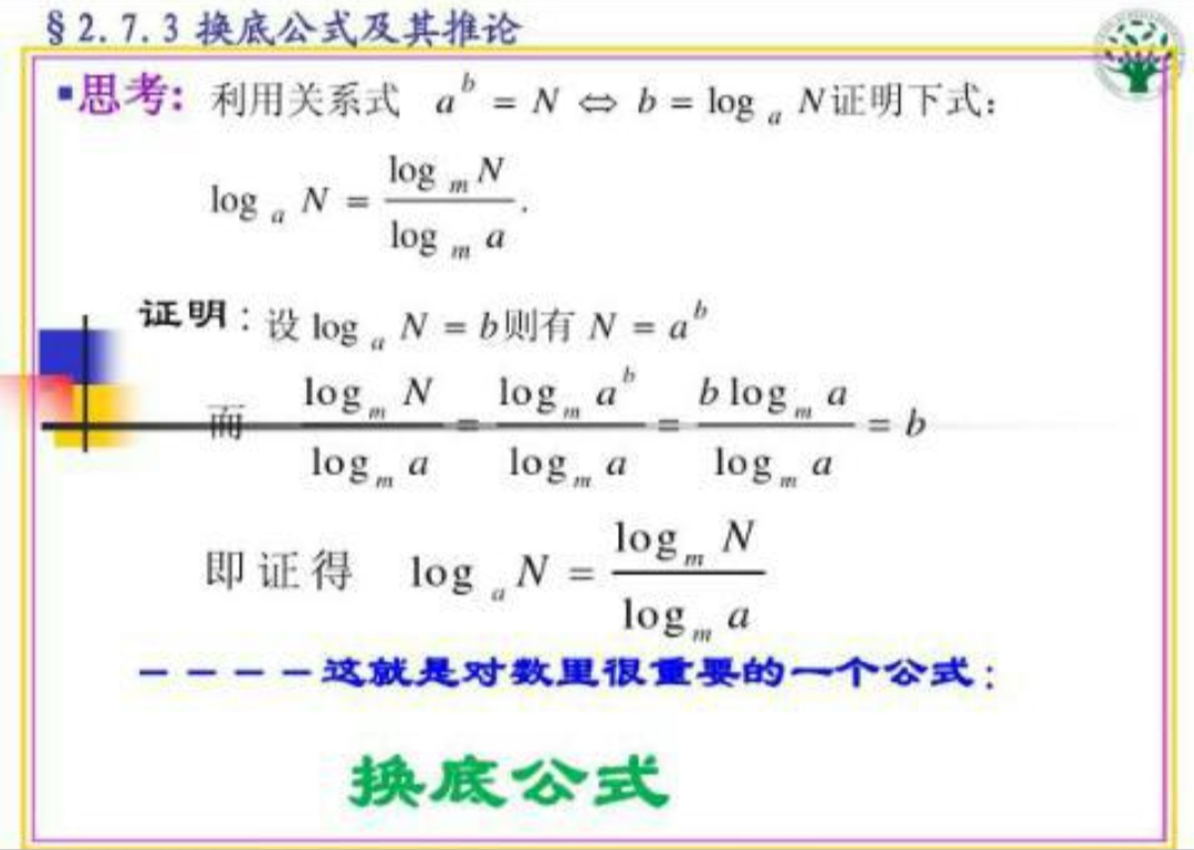 计算器如何输出log以2为底的对数 利用对数log换底公式 Android系统攻城狮的博客 Csdn博客 Log2为底计算器