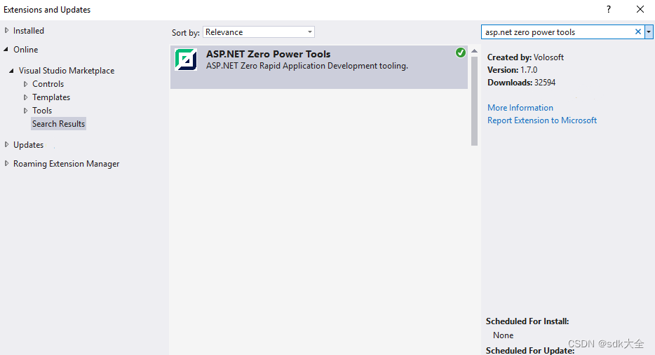 3.3：：ASP.NET Zero Power Tools VS扩展--Crack