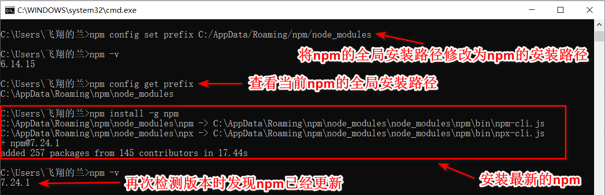 Npm npm npm Dream CSDN 