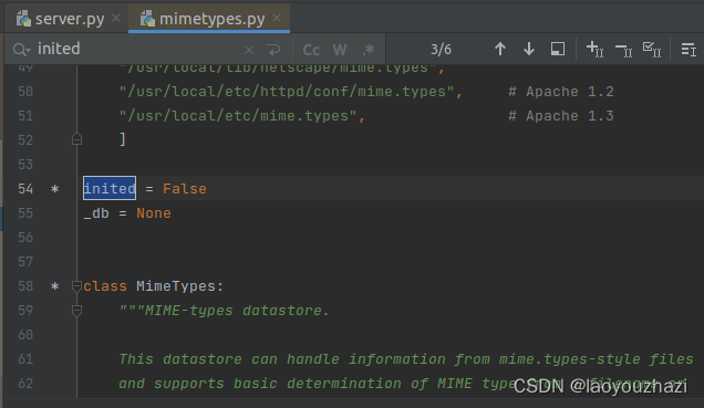 mimetypes.py: inited