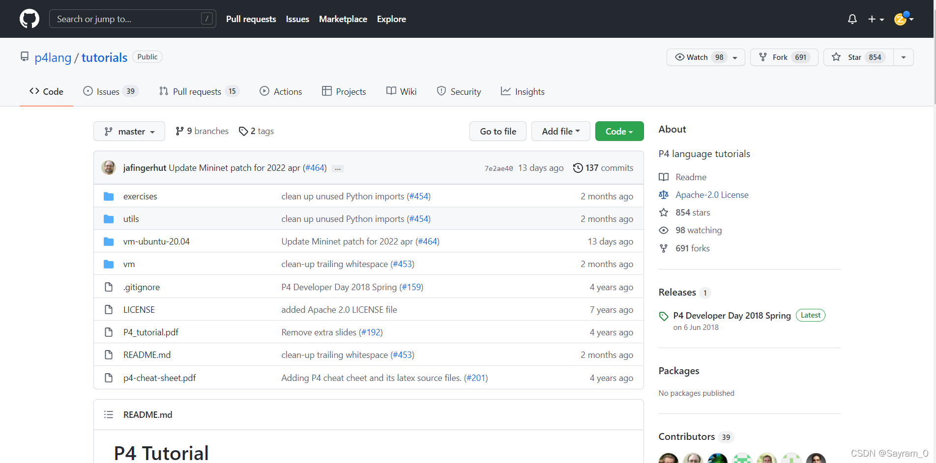 p4 编程语言环境配置_p4虚拟机文件下载-CSDN博客