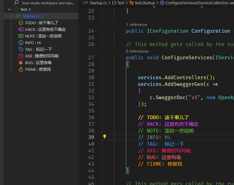 [VSCode] Todo Tree VSCode插件 待办事项树_todo-tree-CSDN博客