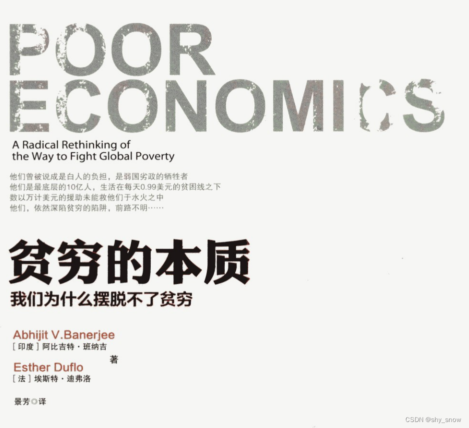 《贫穷的本质》读书总结_贫穷的本质总结-CSDN博客