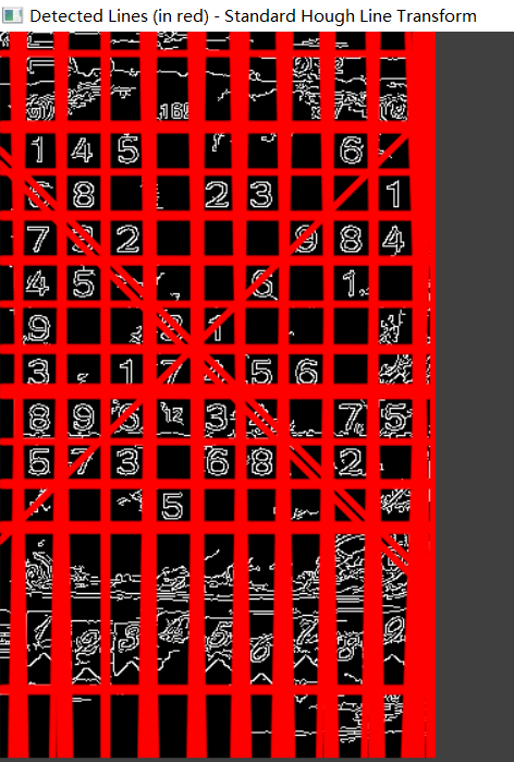 【OpenCV入门学习--python】函数HoughLines()和HoughLinesP()来检测图像中的线条_python ...