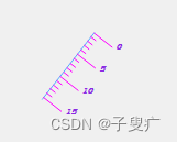 QT 绘制任意方向的刻度线(刻度尺)_qt带刻度条-CSDN博客