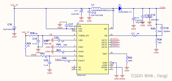 LCD backlight circuit