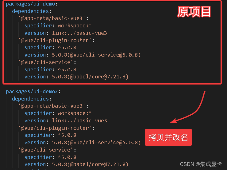 内网 monorepo 配置指南（PNPM、YARN）