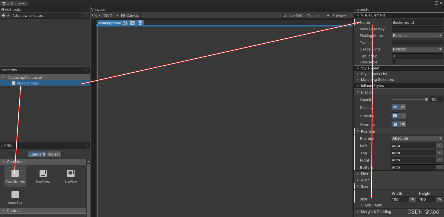 Unity2022 UI Toolkit Vector Api绘图简介_uitoolkit meshgenerationcontext ...