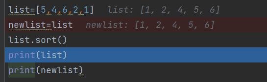 Python中把一个list赋给新的list，改变其中一个list，两个list都会改变_python list赋值给另一个list,改变其中 ...