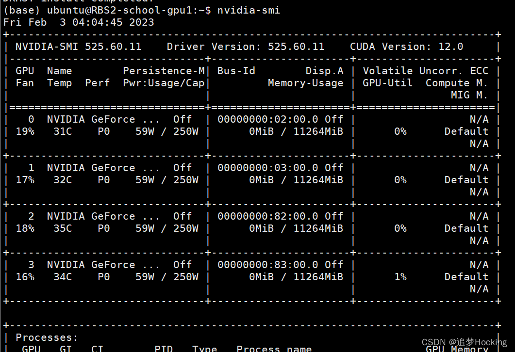 错误 NVIDIA-SMI has failed because it couldn’t communicate with the NVIDIA driver. 解决方案