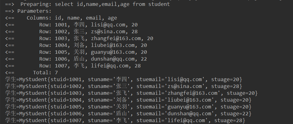 Mybatis query results set package - Programmer Sought