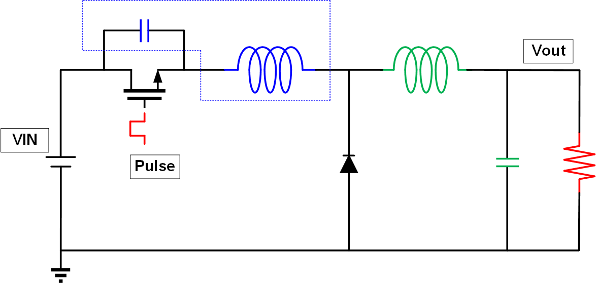 buck零电压准谐振变换器