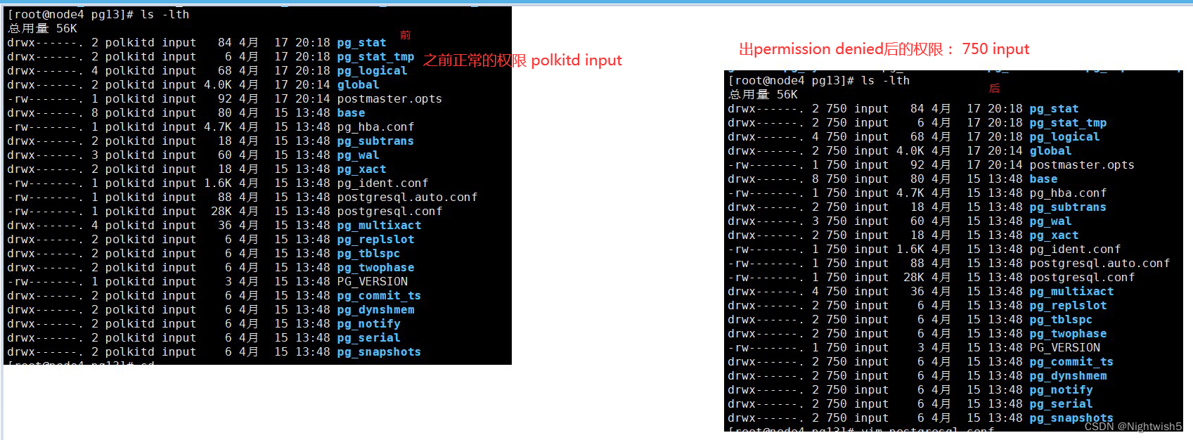 【故障排查】harbor核心服务不可用（pgsql.conf permission denied）（failed to connect to tcp://postgresql:5432）