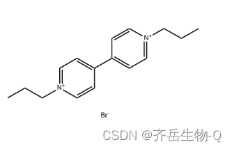 52243-87-5 1,1‘-Dipropyl-[4,4‘-bipyridine]-1,1‘-diium bromide 离子液体