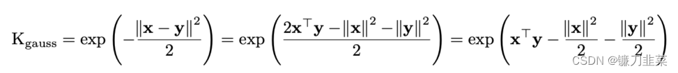 exploit this similarity to find the softmax kernel