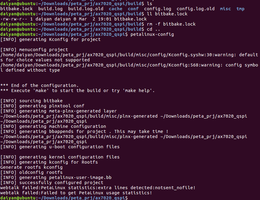 【工作笔记】ERROR Only one copy of bitbake should be run against a build directory_bitbake.lock_我也想变成