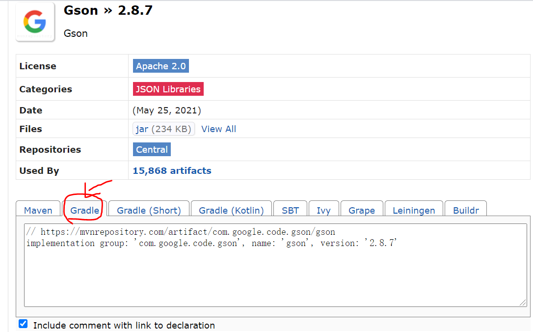 Android studio添加GSON库依赖_android studio gson依赖在哪里CSDN博客