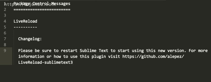 Livereload sublime text 3 не работает