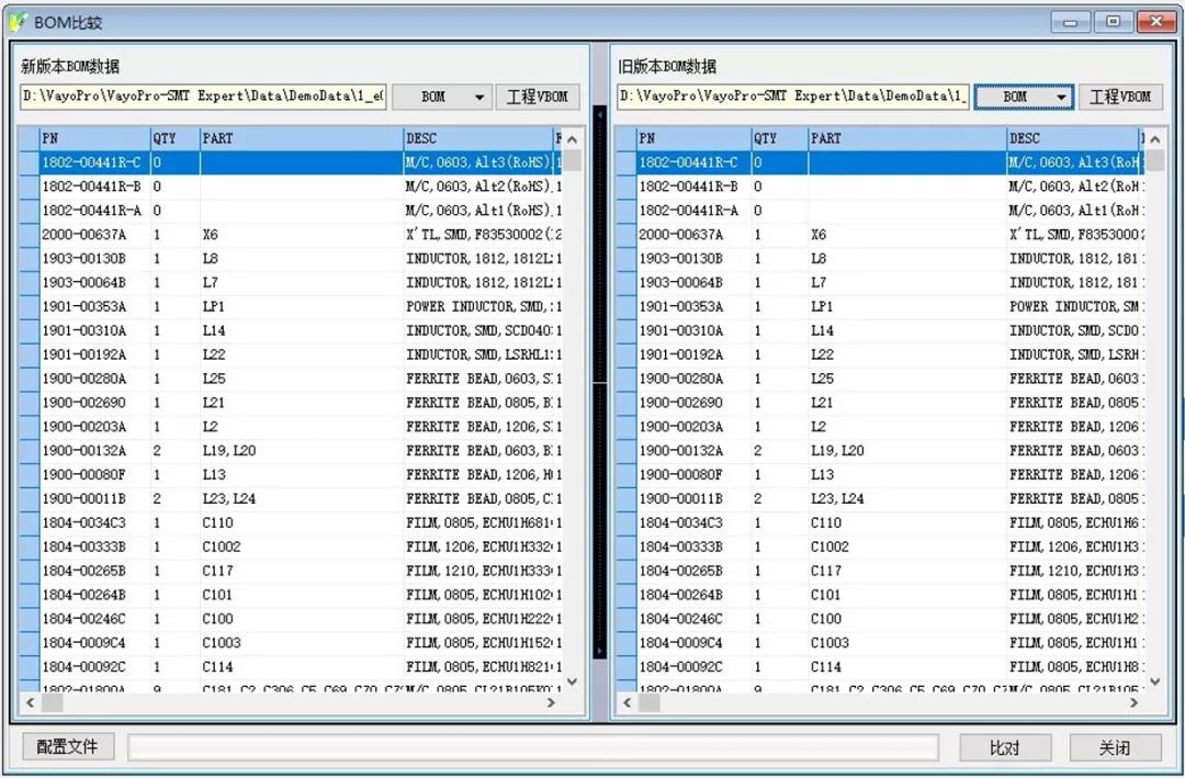 如何快速了解两份BOM的差异_bom对比工具_vayoinfo111的博客-CSDN博客
