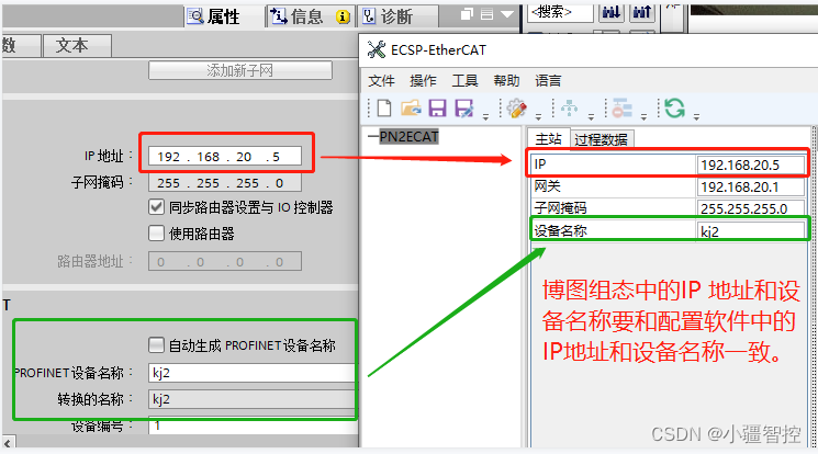 配置案例丨EtherCAT转Profinet网关连接凯福科技总线步进驱动器