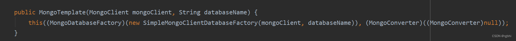 springboot MongoDB 主从 多数据源