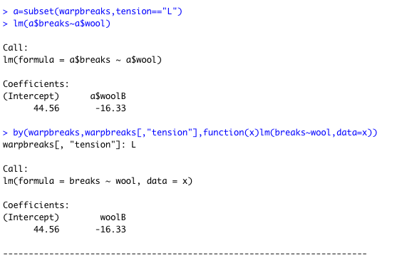 R language by () usage - Programmer Sought