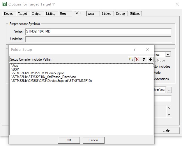 MDK 5.xx.0 + STM32F10x 笔记