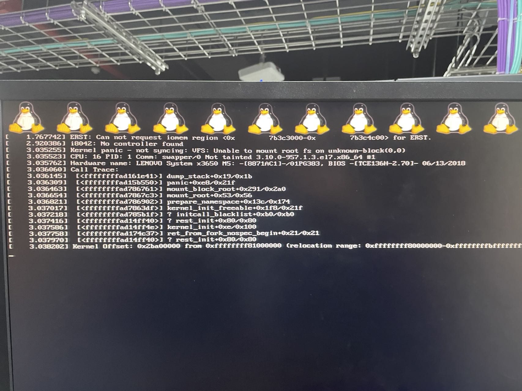 Kernel panic not syncing VFS Unable to mount root fs on unknown
